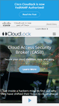 Mobile Screenshot of cloudlock.com